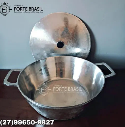 TACHO DE ALUMÍNIO BATIDO 34CM - 6L 