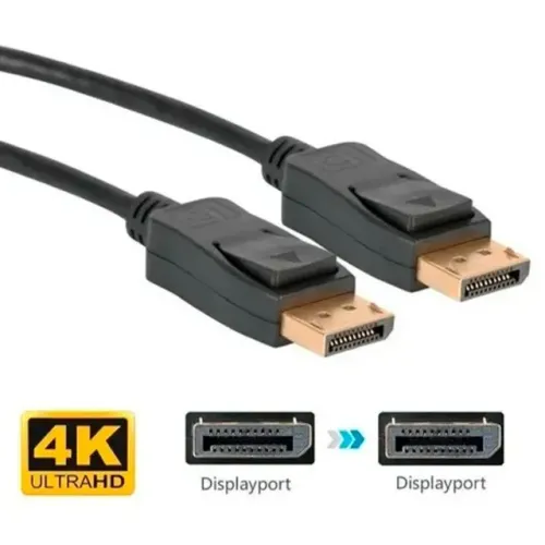 cabo de vídeo displayport blindado
