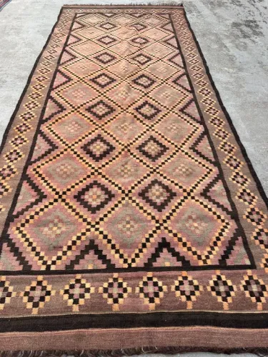Tapete persa kilim Afeghan - 4.10 x 1.60