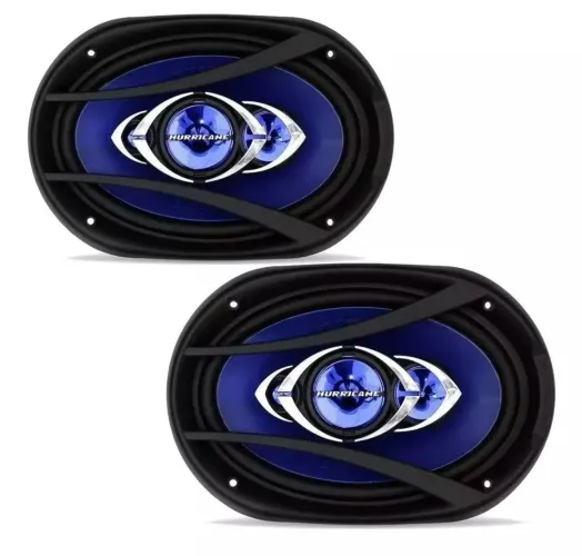 Par alto falante 6x9 hurricane 180rms