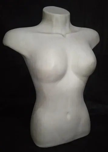 Manequim Torso Feminino para Vitrine