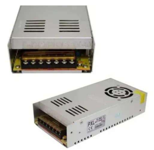 Fonte Chaveada Bivolt 20a 12v 250w Cftv Led Som Auto 163 Arduino Automação COD-AM339