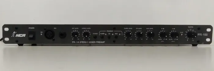 Amplificador Unic ZX300, divisor de som , equalizador e  6 caixas de som Hurricane 300W