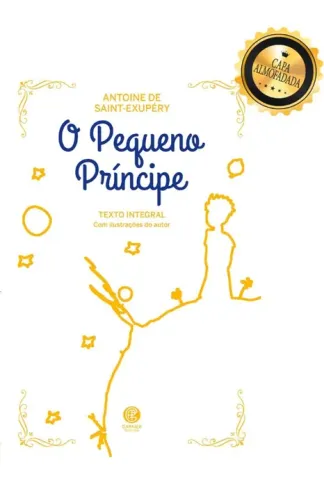 Livro O Pequeno Príncipe NOVO, capa dura, edição dourada de luxo