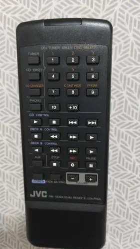 Controle Remoto Para Audio Jvc Rm-semx55mu #av
