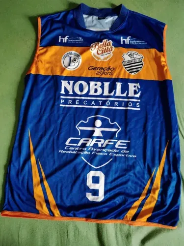 Camisa de treino, tamanho GG, sem mangas, do Comercial de Ribeirão Preto 