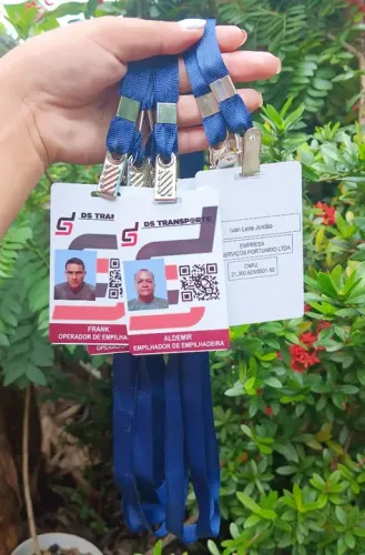 Crachás PVC