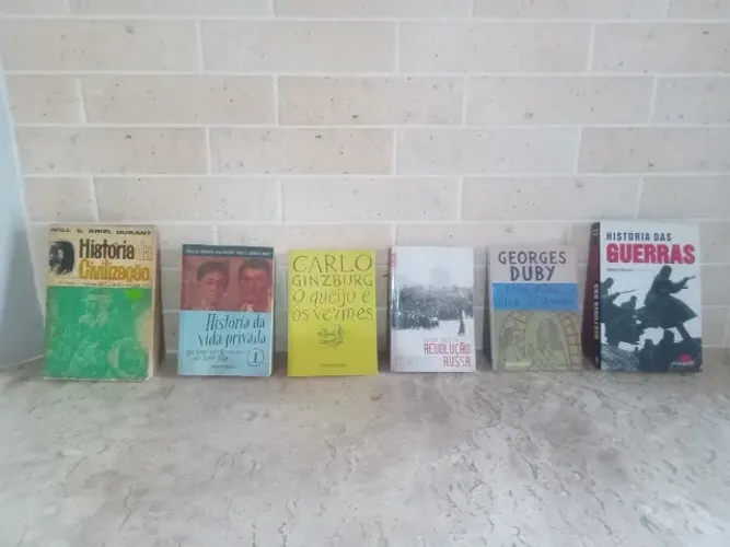 6 livros de história