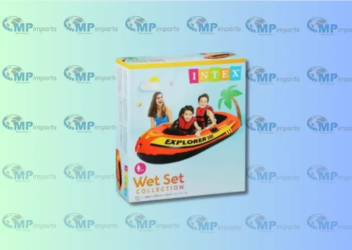 Loja MP Imports: Intex Explorer 200 Barco Inflável 2 Pessoas 185x94x41cm Modelo 58330