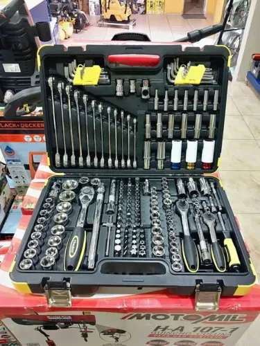 Jogo de Ferramentas Completo Profissional Titanium - 178 Peças (Nova)