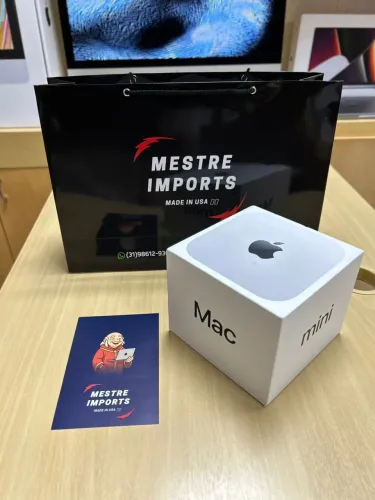 Mac Mini M4 16 De Ram 256 Gb (NOVO) LOJA FÍSICA + NOTA + ENTREGA ATÉ 21 VEZES 