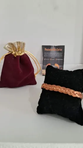 Pulseira cobre natural Terapêutico 