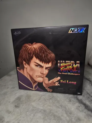 Street Fighter Fei long Jada toys Delux lacrado