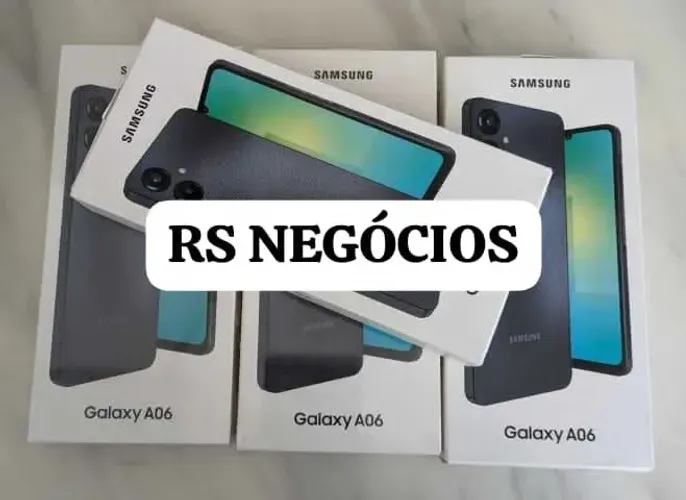 Samsung A06 128gb, Novo + Nota Fiscal (Até 12x)