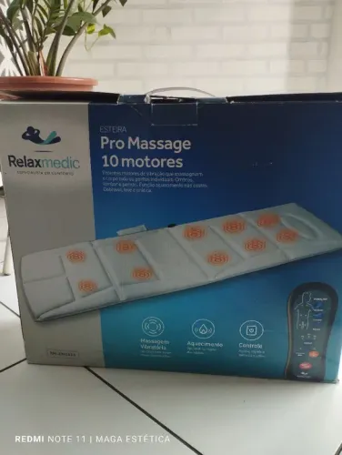 Esteira de Massagem Relaxmedic com 10 Motores