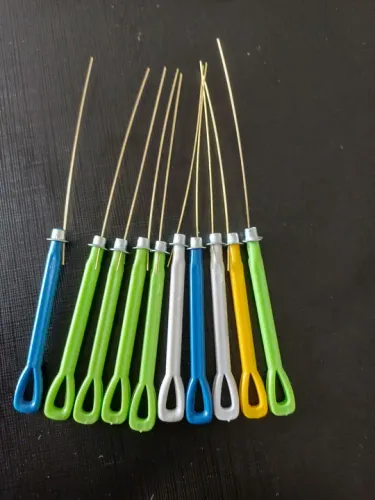 Kit de 10 Agulhas para limpeza boca fogao