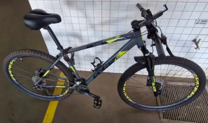 Bicicleta Mtb Aro 29 Sense Fun Evo - Shimano 18v, Suspensão com trava