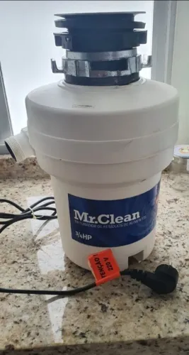Triturador de resíduos de alimentos 3/4HP