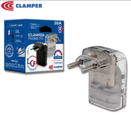 Protetor de surto energia clamper