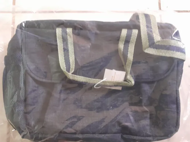 Bolsa mamãe e bebe Camuflada com Alças