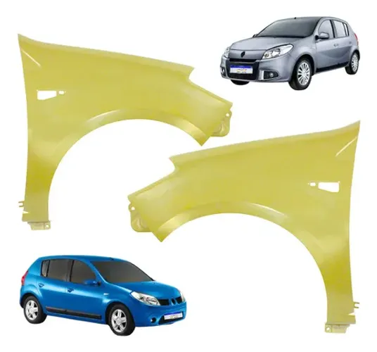 Paralama Renault Sandero 2007 2008 2009 2010 2011 2012 A 14