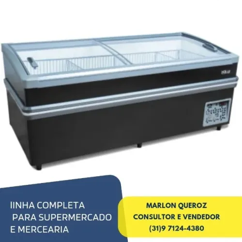 Ilha para Congelados 2M 943 Litros Polar