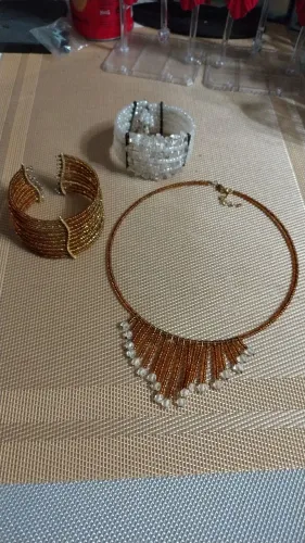 Conjunto de Bijuterias Usadas