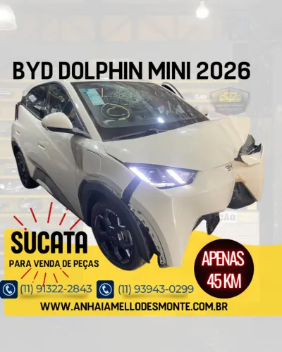 SUCATA PEÇAS BYD DOLPHIN MINI 2026 100% ELÉTRICO