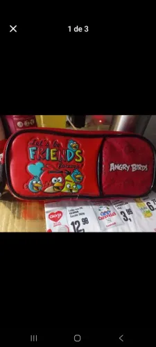 Estojo Angry Birds Original !!!