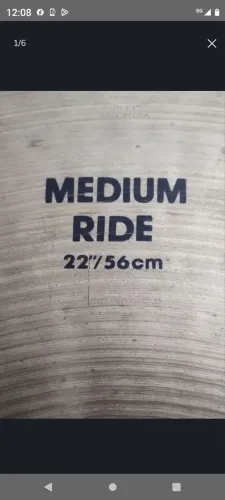Só venda - Prato Zildjian Avediz Medium  Ride 22"