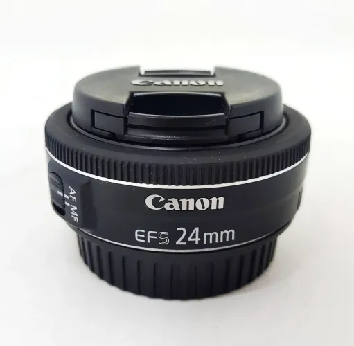 Lente Canon EFS 24mm STM
