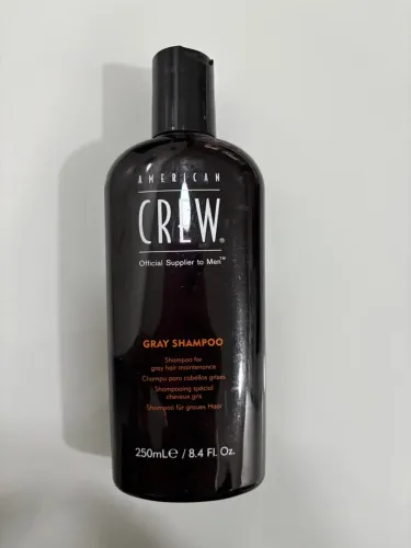 Shampoo matizador American Crew - Cabelos platinados