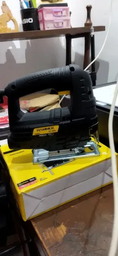 Serra Tico Tico 400 Watts 3000gpm Para Madeira Metal Com Base Ajustável Botão De Trava Com