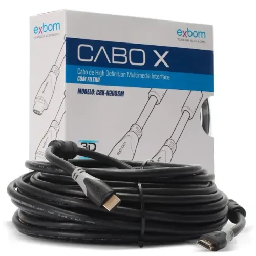 CABO HDMI 20M 4K CBX-H2005M EXBOM