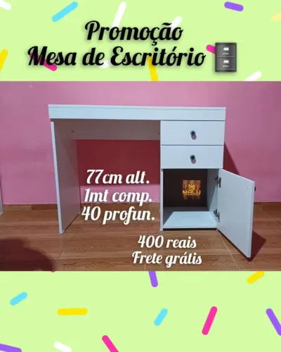 Escrivaninha de Escritório - Promoção Imperdível!