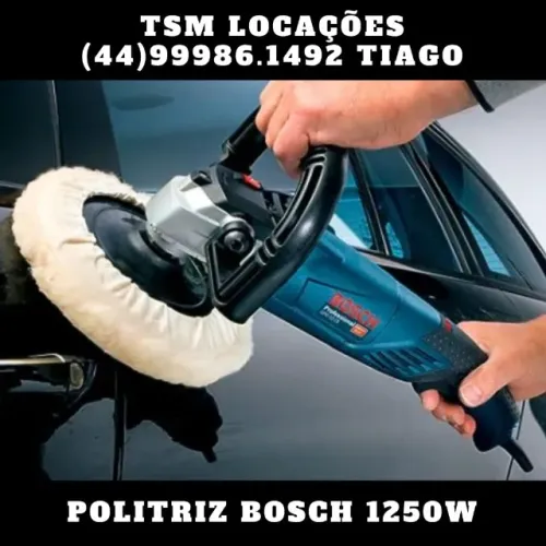 Locação - Politriz Bosch Polimento automotivo (carros). alugar/aluguel (Maringá-Sarandi)