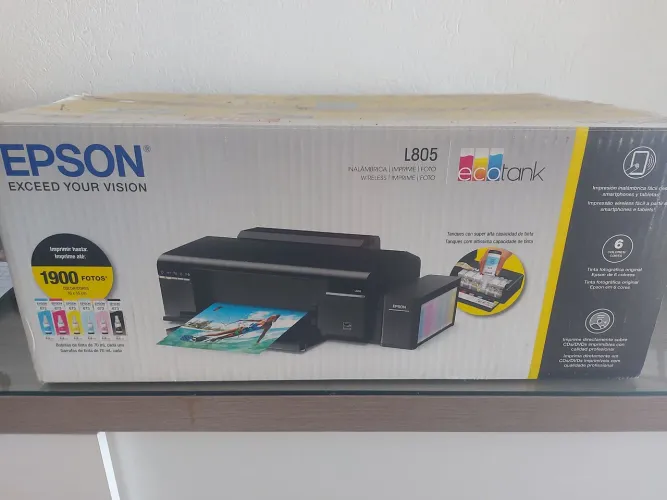 Impressora  L805 aceto  troca por tv.