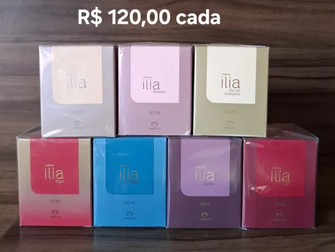 Perfume Natura Ilía - 50ml - Vários Modelos - Novo