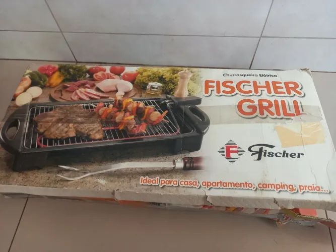 Churrasqueira Elétrica Fischer Grill - Ideal para casa!