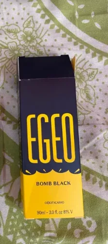 PROMOÇÃO! Desodorante Colônia Egeo Bomb Black 90ml