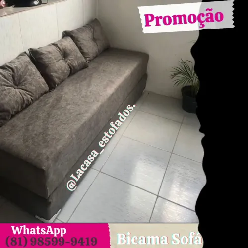 Bicama Sofá em Promoção - Conforto e Estilo Sofá 3 em 1