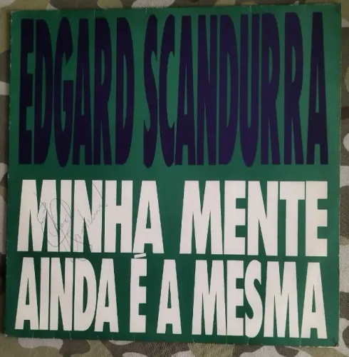 LP Vinil 12" Edgard Scandurra Minha Mente Ainda É A Mesma Raridade Promocional Autografada