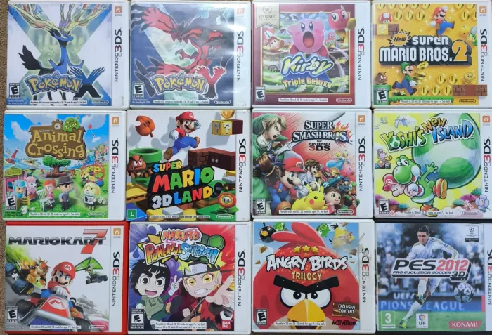 Jogos fitas Nintendo 3ds