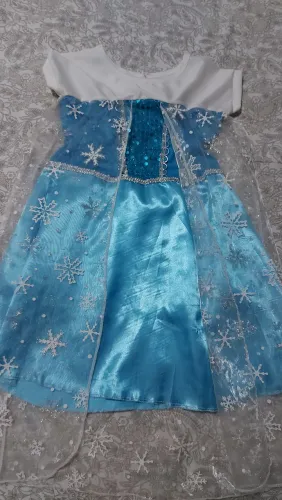 Fantasia Elsa Infantil