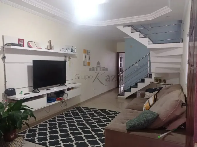 Casa Sobrado - Loteamento Residencial Vista Linda - 3 Dormitórios - 141m² - Estuda Permuta