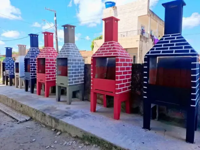 CHURRASQUEIRAS PRÉ-MOLDADAS A PRONTA ENTREGA 
