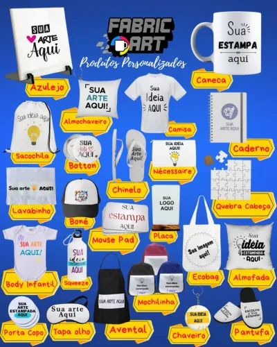 Produtos personalizados 