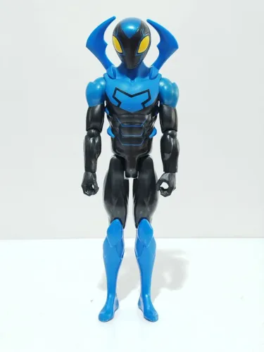 Boneco Besouro Azul Liga Da Justiça Mattel 30cm
