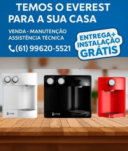 Bebedouro Everest - Água Pura na Sua Casa
