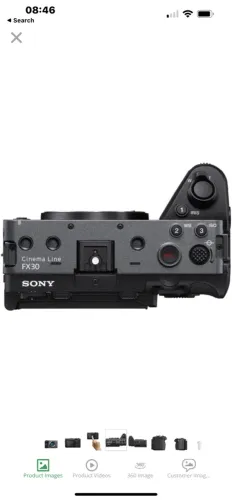 Câmera Sony Cinema Line FX30